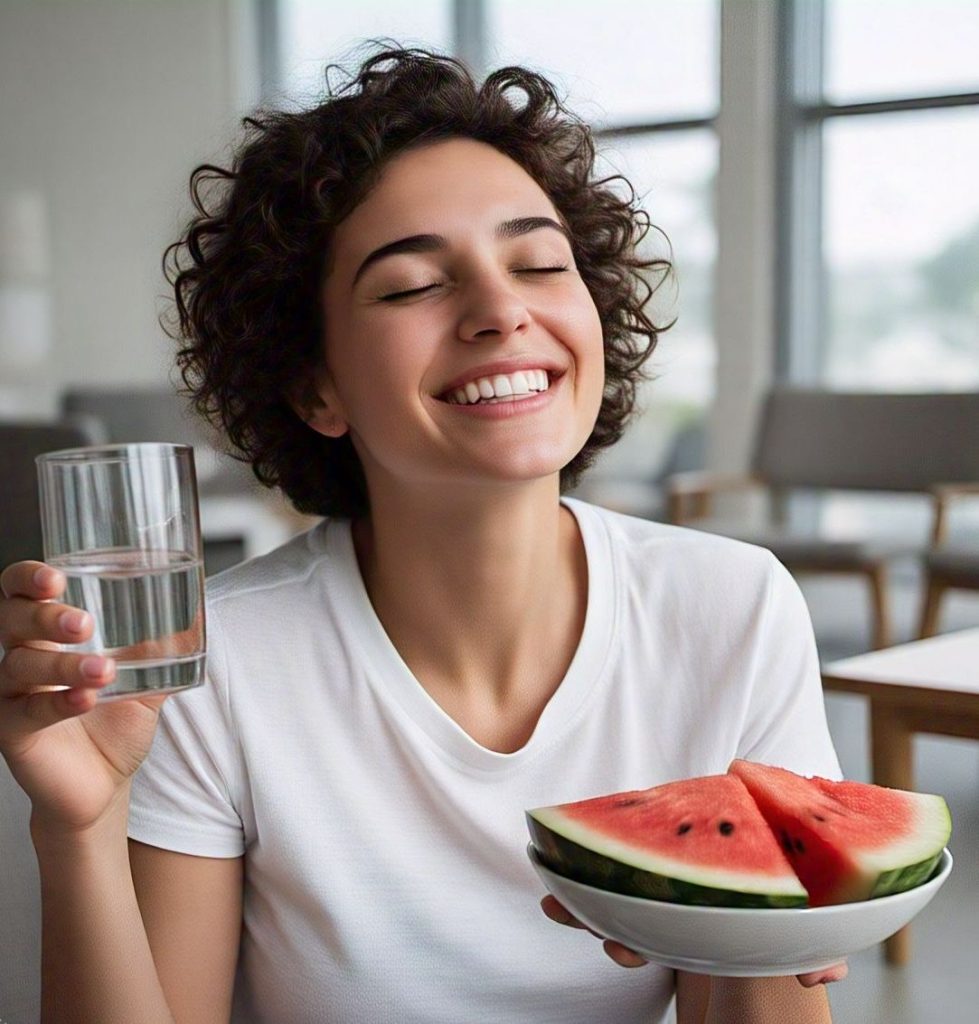 Hydration and Cooling Foods: Ease Hot Flashes